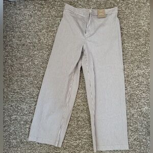 NWT MADEWELL EMMETT WIDE LEG PANTS
